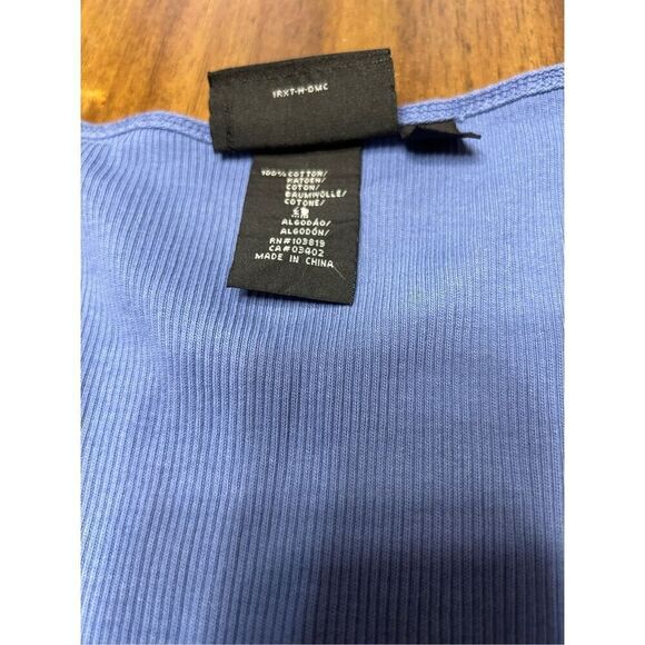 Women's Harley Davidson Ribbed tank top ombré purple,blue, Size Medium - Picture 5 of 7